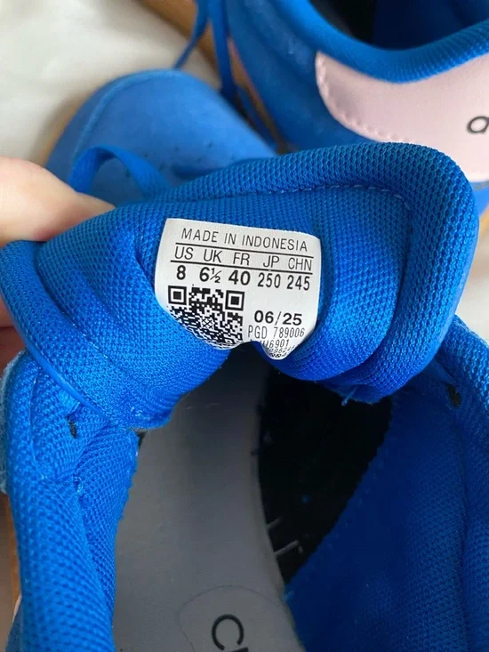 Adidas Breaknet Sleek Jh6901 Royal Blue And Pink Size Women’s 8 - Picture 4 of 4